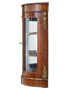 Best Pamono Antique Victorian Glazed Burr Walnut Sideboard, 1800s