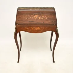 Discount Pamono Antique Victorian Inlaid Bureau, 1880s