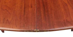 Pamono Antique Victorian Mahogany Folding Card or Tea Table, 1880s