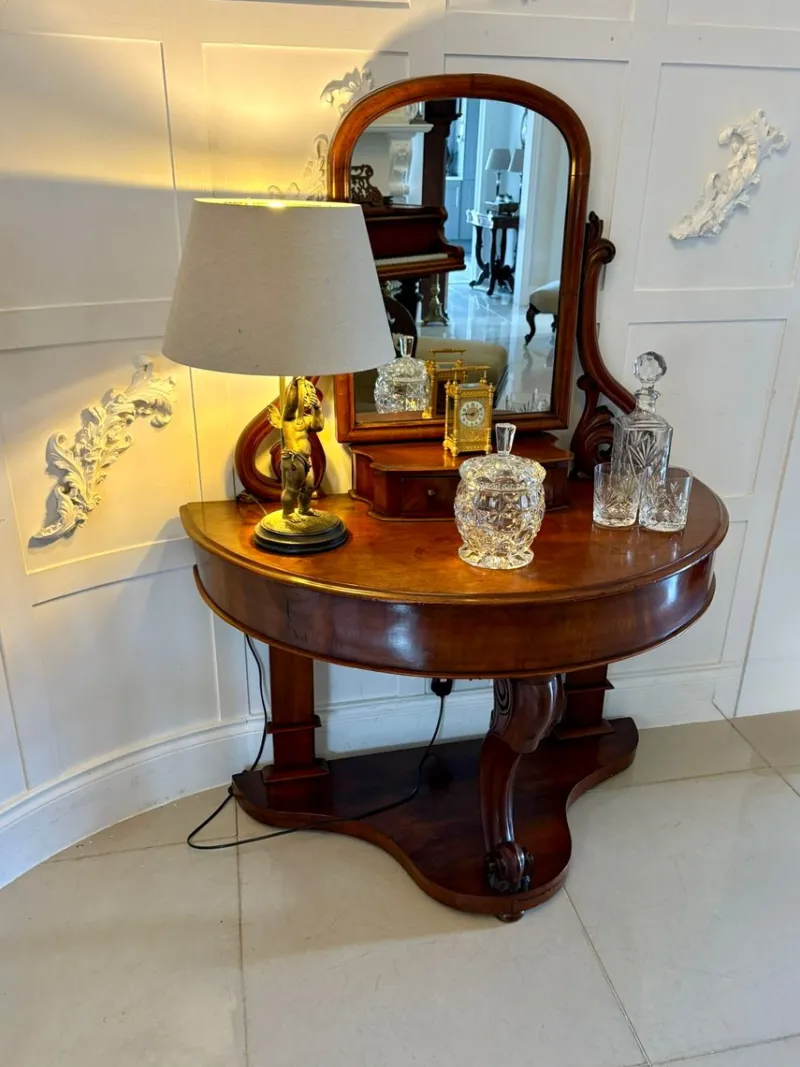 Discount Pamono Antique Victorian Mahogany Dressing Table, 1860s