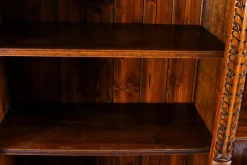 Pamono Antique Victorian Open Breakfront Bookcase, 1800s><noscript><img width=