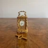 Pamono Antique Victorian Ornate Brass Clock, 1880> Clocks