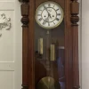 Best Pamono Antique Victorian Quality Carved Oak Vienna Wall Clock, 1860