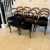 Pamono Antique Victorian Rosewood Dining Chairs, 1850s, Set of 10> Side Chairs & Dining Chairs