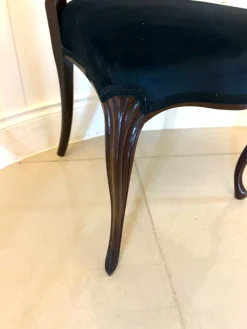 Pamono Antique Victorian Rosewood Dining Chairs, 1850s, Set of 10><noscript><img width=
