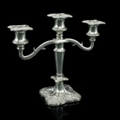 Discount Pamono Antique Victorian Silver Plated Candelabra, 1890s