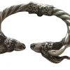 New Pamono Antique Victorian Silver Ram's Head Bracelet