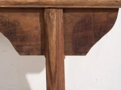 Pamono Antique Wabi Sabi Style Bench, 1870s><noscript><img width=