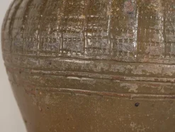 Pamono Antique Wabi-Sabi Style Ceramic Vase, 1900s><noscript><img width=