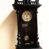 Pamono Antique Wall Clock from Junghans, 1880s> Clocks