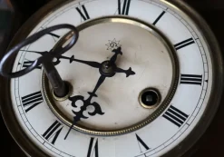 Online Pamono Antique Wall Clock, 1890s