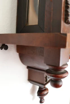 Online Pamono Antique Wall Clock, 1890s