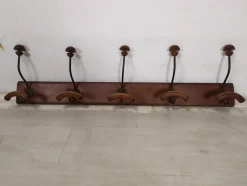 Pamono Antique Wall-Mounted Coat Rack> Racks, Hooks & Valets