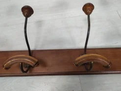 Pamono Antique Wall-Mounted Coat Rack><noscript><img width=