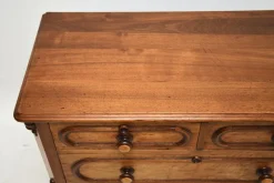 Best Pamono Antique Walnut Chest of Drawers, 1830s
