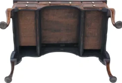 Sale Pamono Antique Walnut Figured 5-Drawer Writing Desk or Dressing Table, 1910s