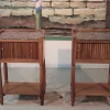 Pamono Antique Walnut Nightstand> Nightstands