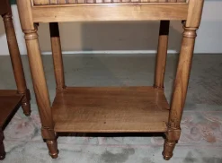 Pamono Antique Walnut Nightstand> Nightstands