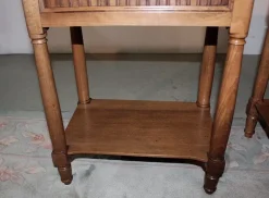 Pamono Antique Walnut Nightstand><noscript><img width=