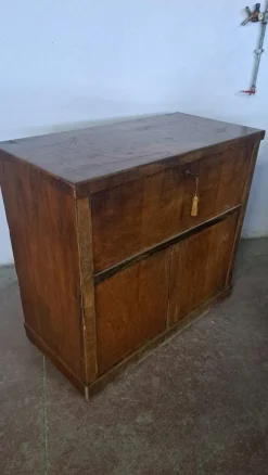 Pamono Antique Walnut Sideboard, 1890s><noscript><img width=