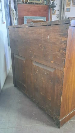Pamono Antique Walnut Sideboard, 1890s><noscript><img width=