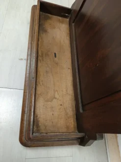 Pamono Antique Walnut Wall Coat Rack><noscript><img width=