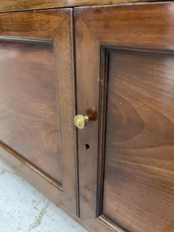 Online Pamono Antique Walnut Wall Mounted Cabinet, 1890s