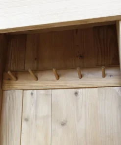 Pamono Antique Wardrobe in Fir Wood><noscript><img width=
