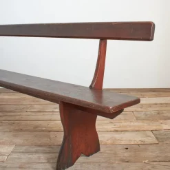 Clearance Pamono Antique Welsh Chapel Bench