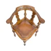 Outlet Pamono Antique Wilhelminian Corner Chair in Walnut