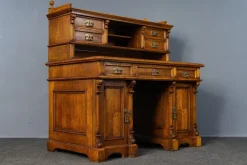Hot Pamono Antique Wilhelminian Oak Secretaire Desk