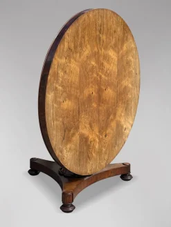 Best Pamono Antique William IV Rosewood Centre Table, 1830