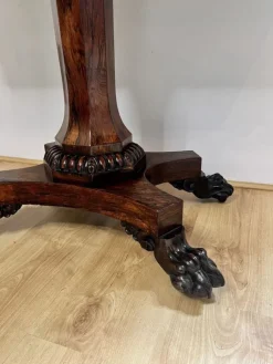Pamono Antique William IV Rosewood Card Table, 1830s><noscript><img width=