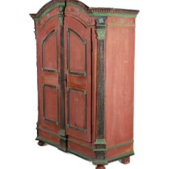 Pamono Antique Windisch Louis Xvi Cabinet, Bevelled Around 1780> Cabinets & Wardrobes