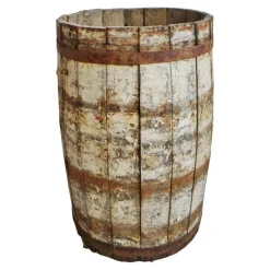 Pamono Antique Wood Barrel> Trunks Crates & Baskets