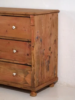 Pamono Antique Wood Chest of Drawers, 1920s><noscript><img width=