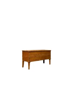Pamono Antique Wood Chest, 1890s><noscript><img width=