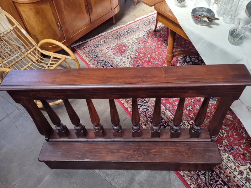 Pamono Antique Wooden Balustrade, 1890s> Architectural Elements