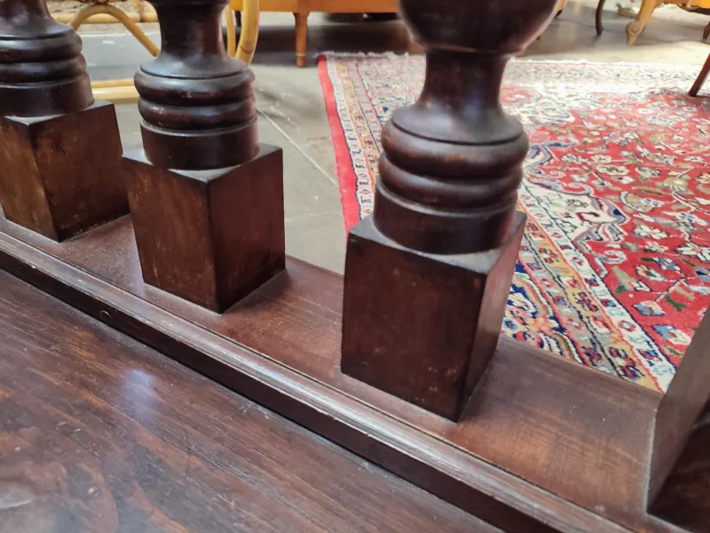 Pamono Antique Wooden Balustrade, 1890s> Architectural Elements