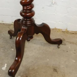 Online Pamono Antique Wooden Chess Table on Wheels, 19th Century