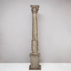 Clearance Pamono Antique Wooden Column, 1800s