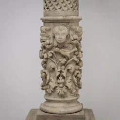 Clearance Pamono Antique Wooden Column, 1800s