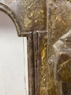 Pamono Antique Wooden Fireplace Mantle, 1900s><noscript><img width=