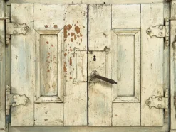 Pamono Antique Wooden Refrigerator, 1900><noscript><img width=