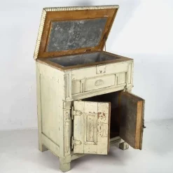 Pamono Antique Wooden Refrigerator, 1900><noscript><img width=
