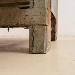 Best Pamono Antique Wooden Workbench with Vice and Drill