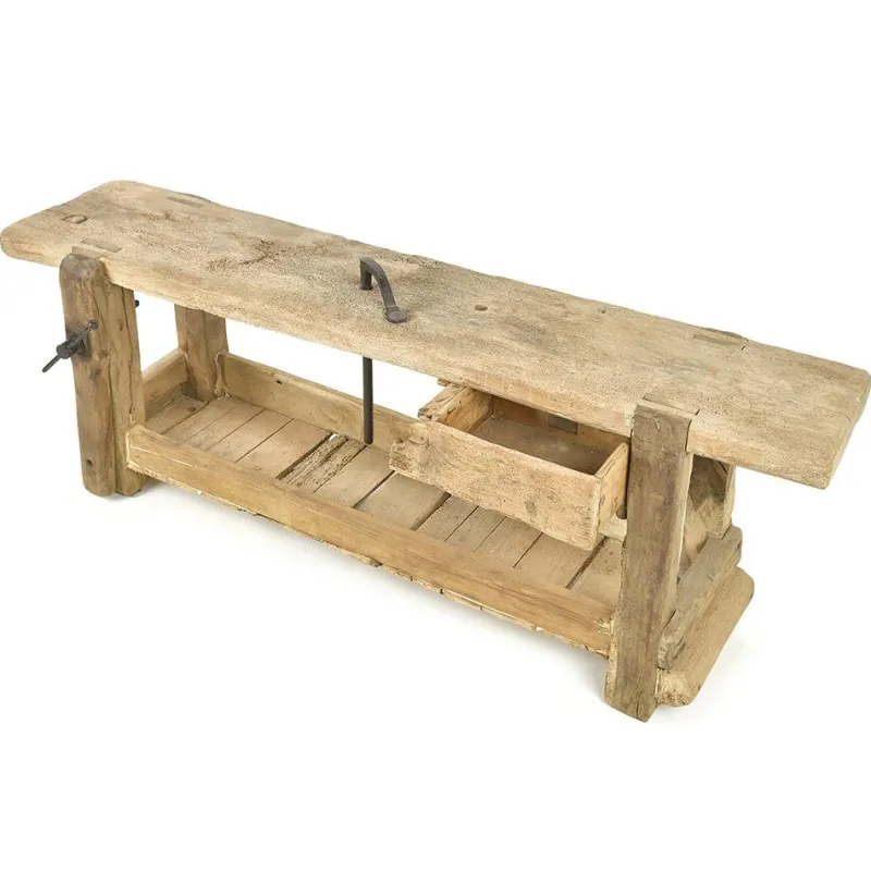 Sale Pamono Antique Wooden Workshop Workbench