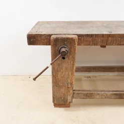 Pamono Antique Workbench in Wood> Worktables & Workbenches