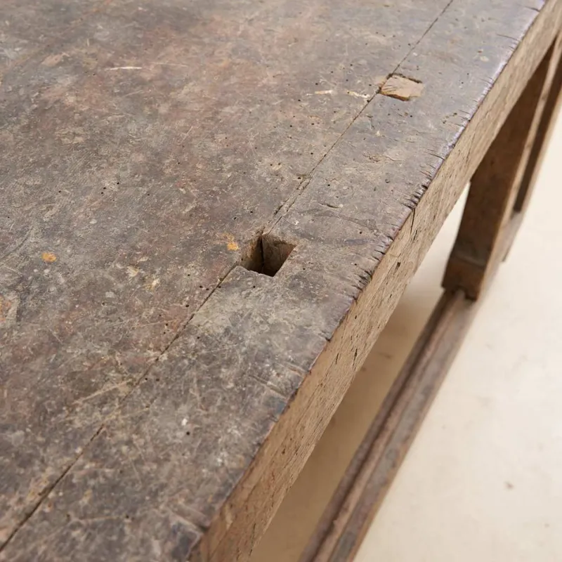 Pamono Antique Workbench in Wood> Worktables & Workbenches