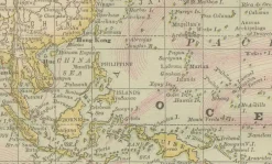 Sale Pamono Antique World Map by Rand McNally, 1888